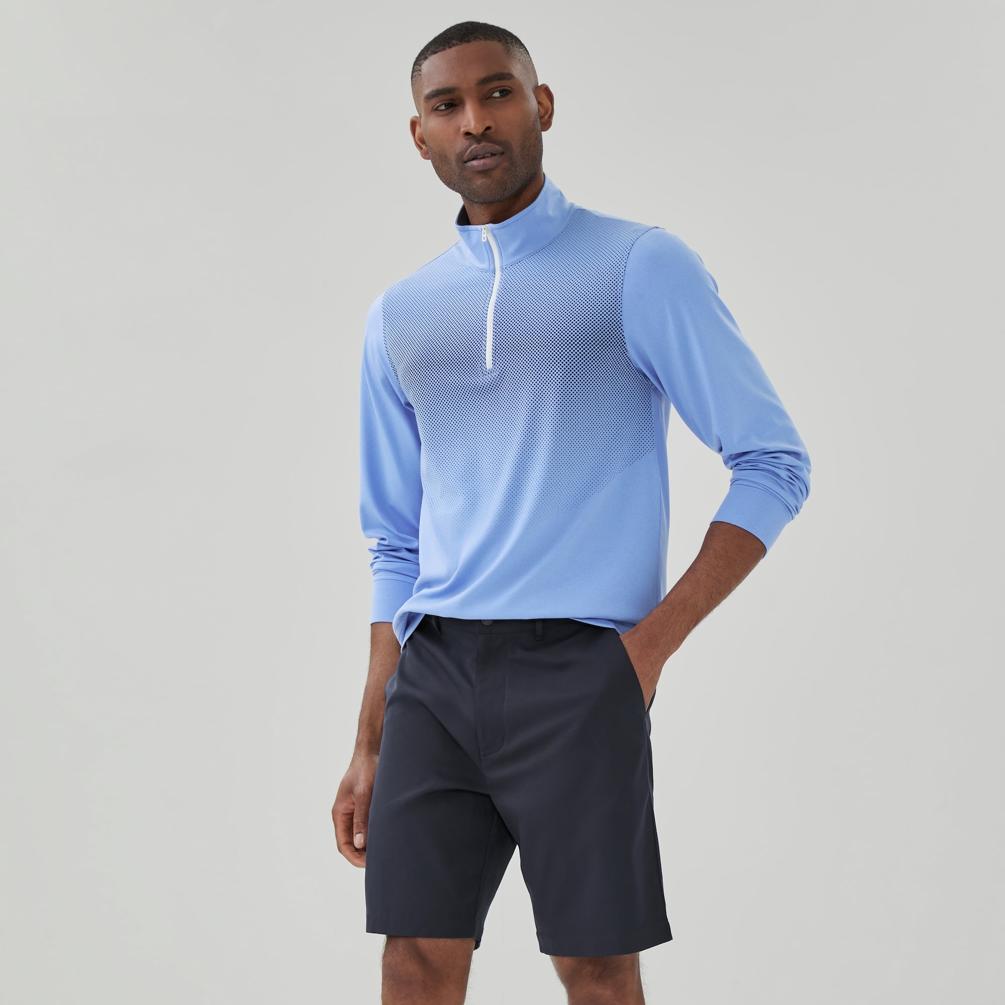 Men's Active Golf Short in Dark Navy from Joe Fresh