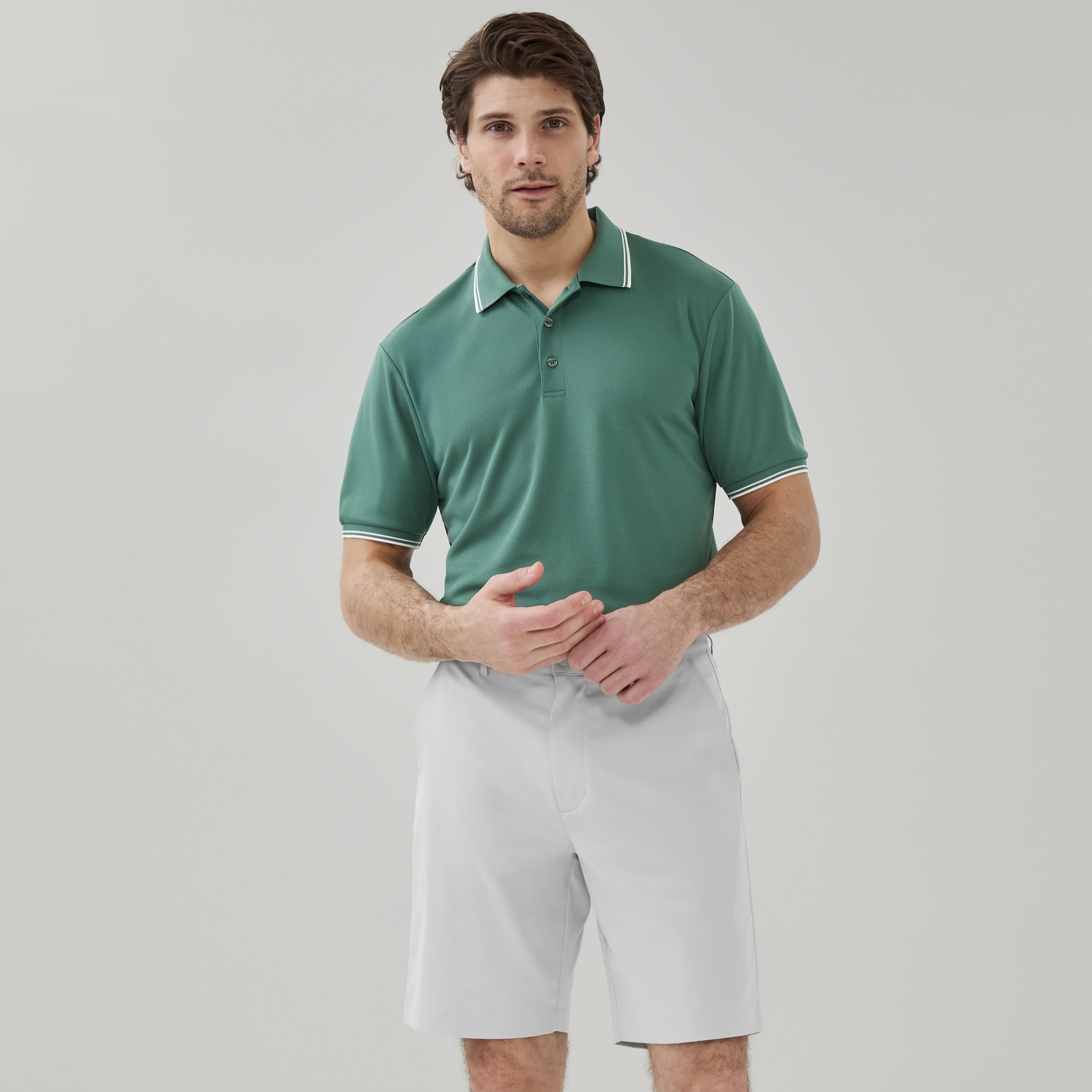 Men's Active Golf Short in Grey from Joe Fresh