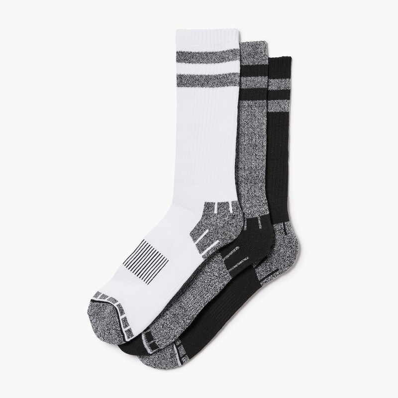 Men's 3-Pack Crew Socks
