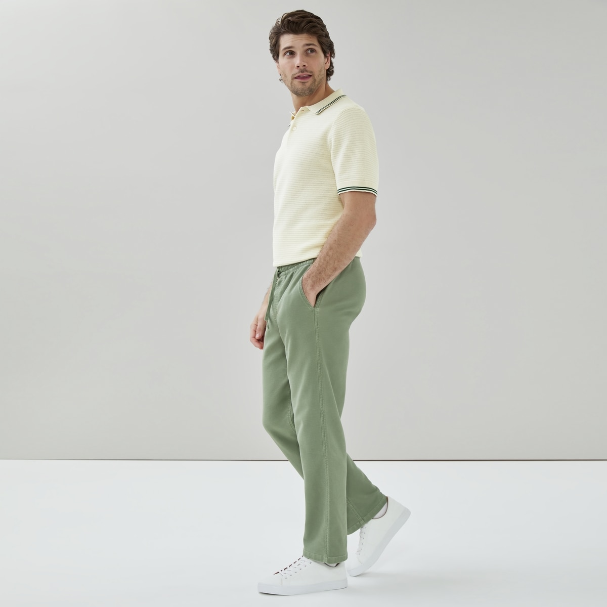 Men's Pull-On Pant - Dusty Green