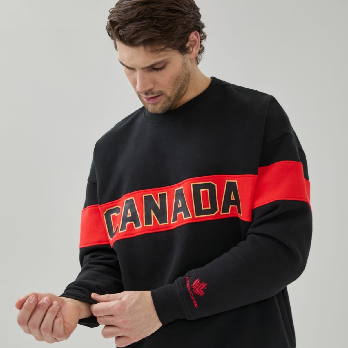 Adult FIFA World Cup 2026 Canada Sweatshirt - Black