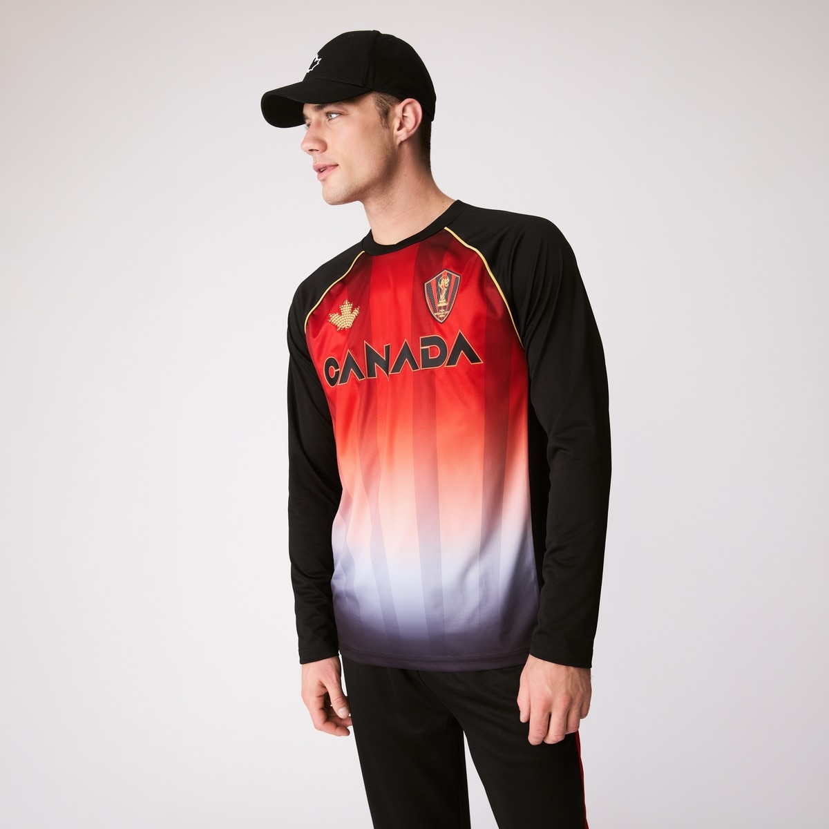 Adult FIFA World Cup 2026 Canada Shirt - Black