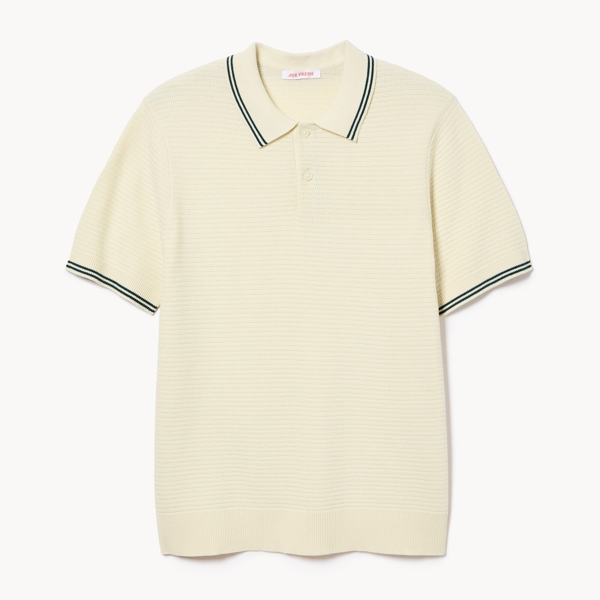 Chandail polo texturé pour hommes