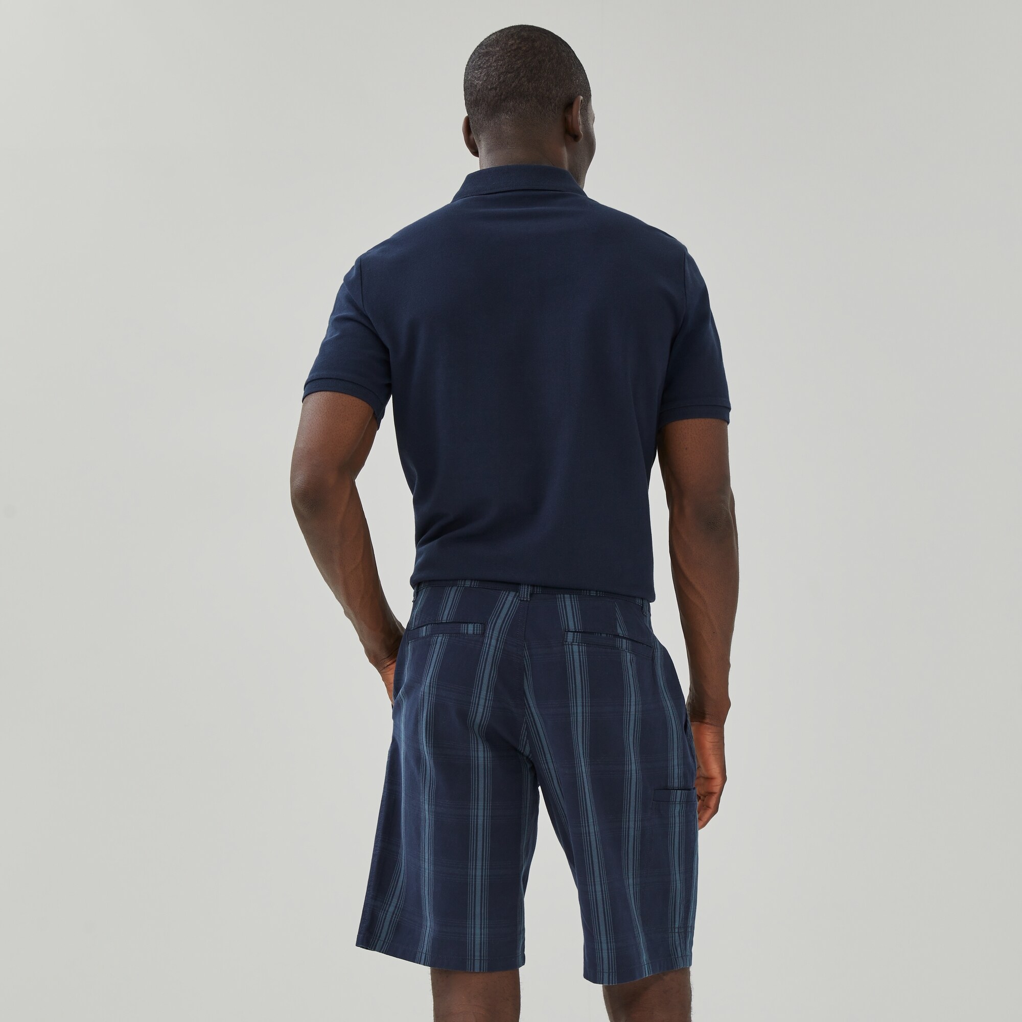 Short cargo souple imprimé pour hommes