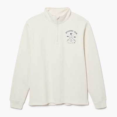Men's Banzai Joe Quarter-Zip Sweatshirt - Cream
