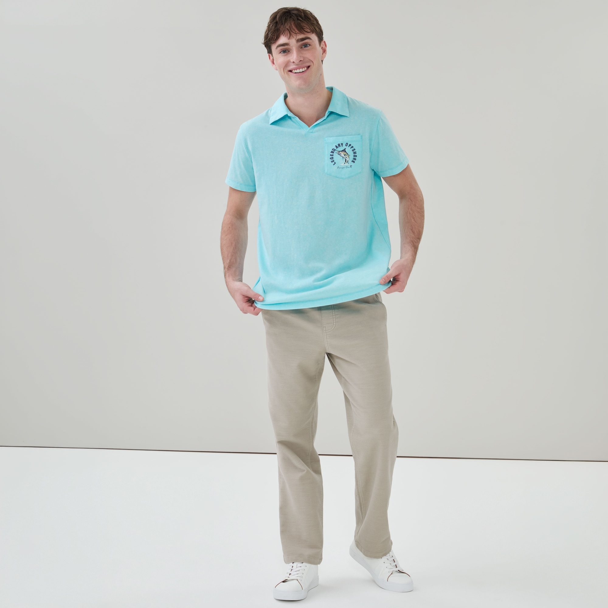 Men's Banzai Joe Graphic Polo T-Shirt