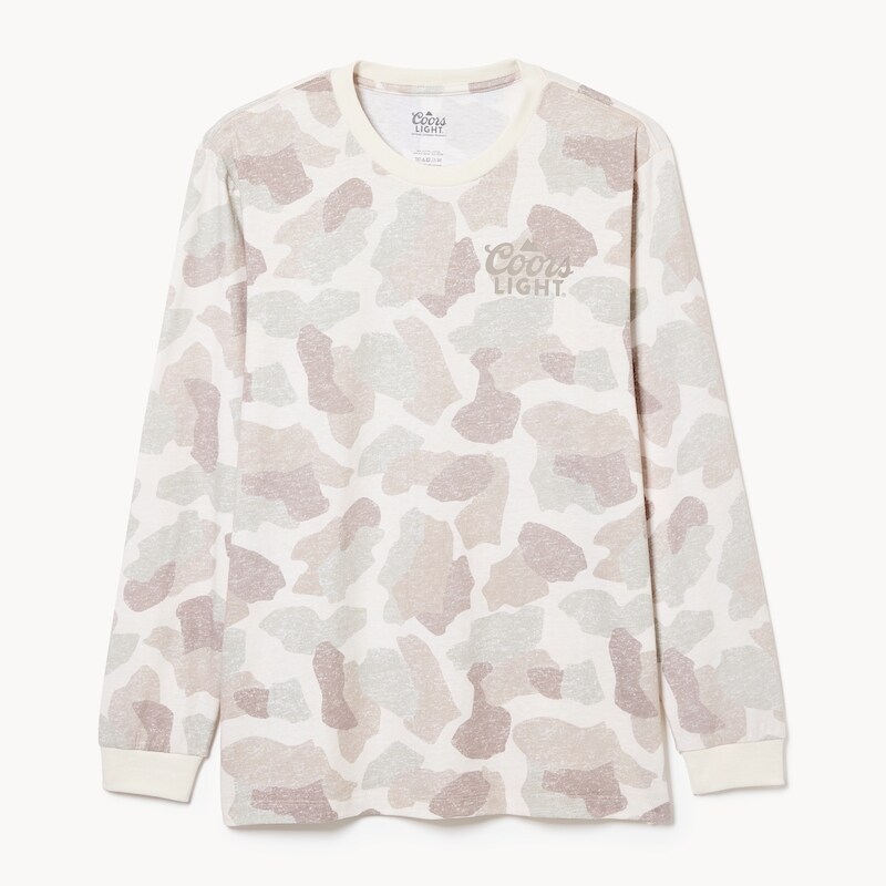 Men's Coors Light Printed Long Sleeve Top