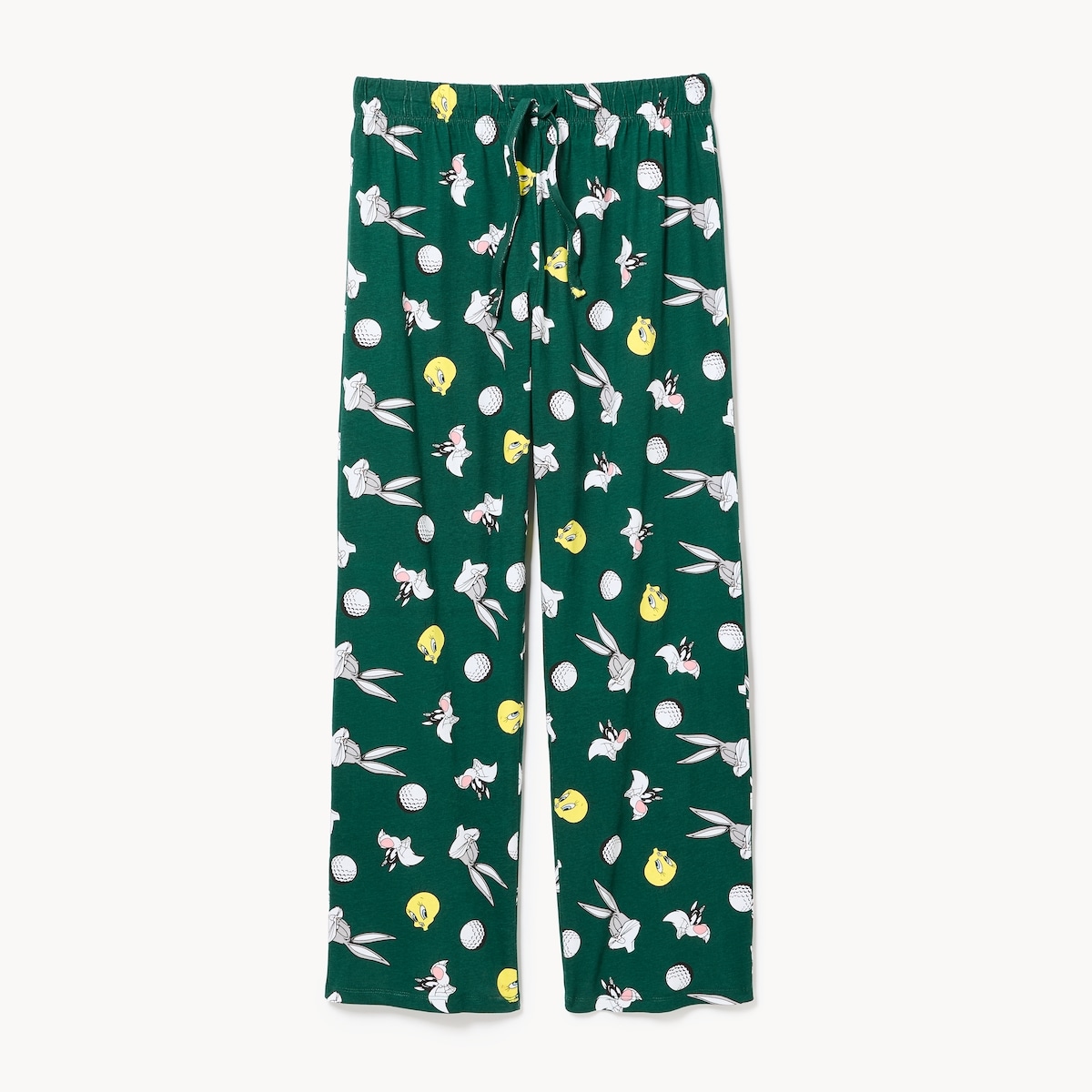 Men's Looney Tunes Lounge Pant - Dark Green