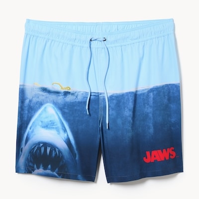 Maillot de bain Jaws pour hommes - Bleu Pâle