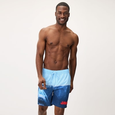 Men's Jaws Swim Short - Light Blue