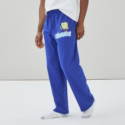 Pantalon de détente Bob l’éponge pour hommes - Bleu