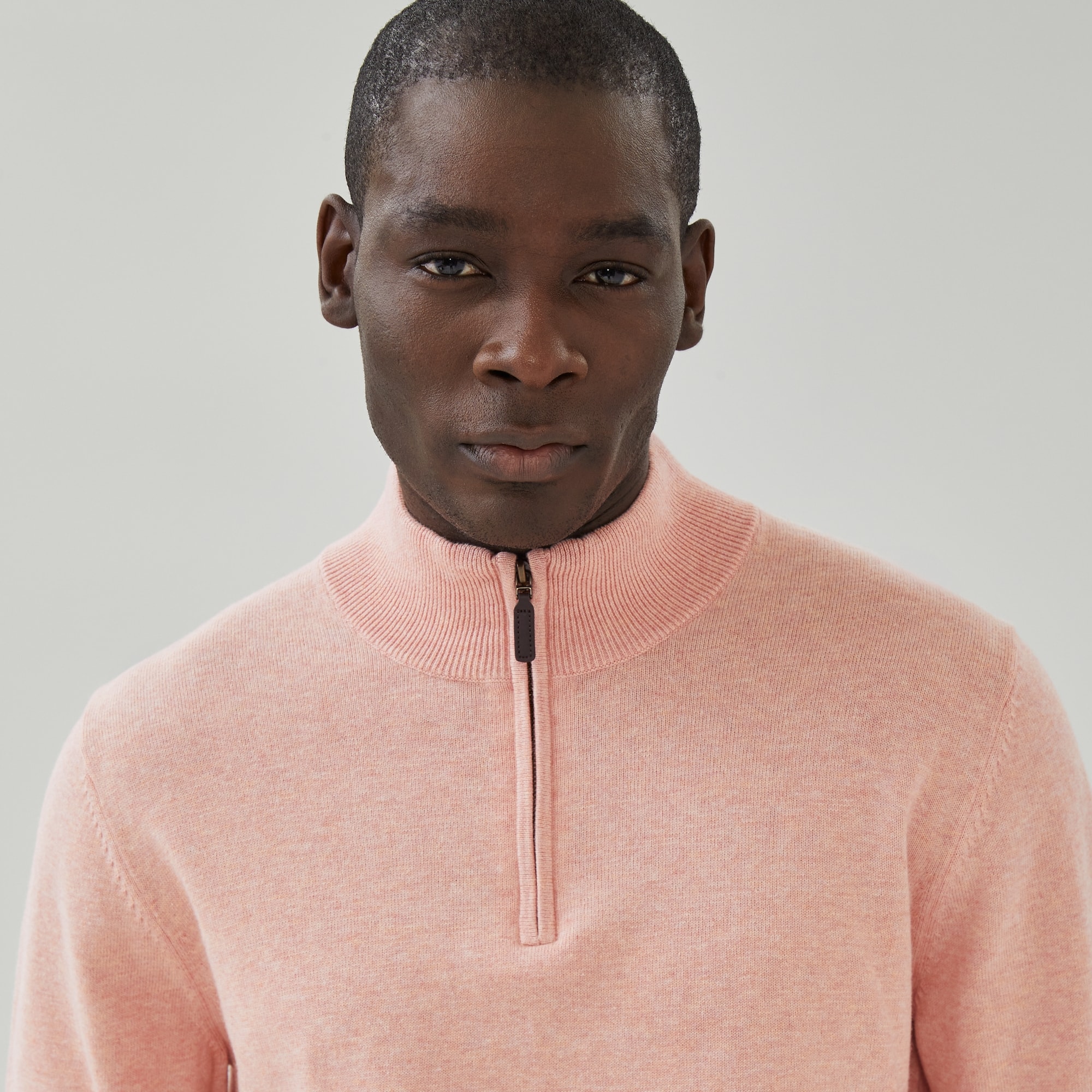 Men's Essential Quarter-Zip Sweater