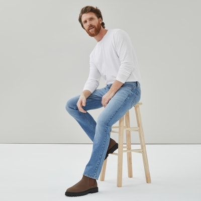 Jean ajusté SignatureMC Gold Levi Strauss, hommes - Laver Pâle