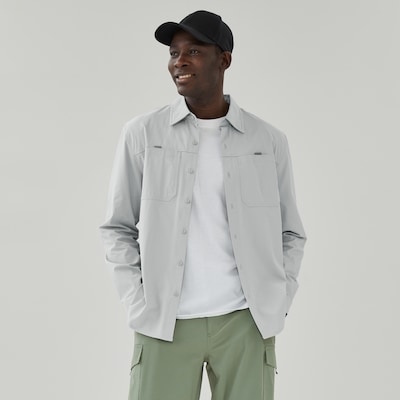 Men's Flex Ripstop Cargo Shirt - Grey