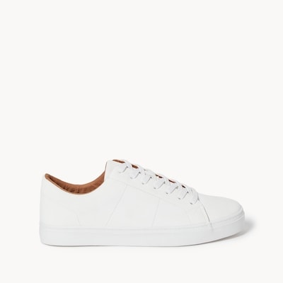 Men's Lace-Up Sneakers - Bright White