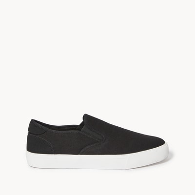 Men's Slip-On Sneakers - Black
