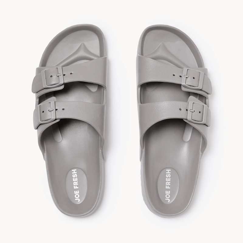 Men's Double Buckle Slides