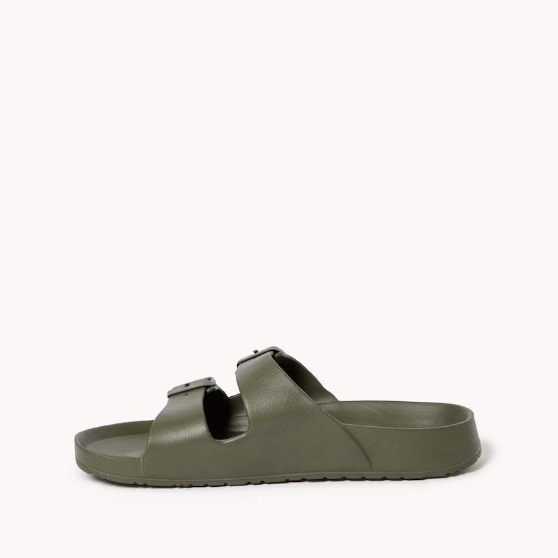 Men's Double Buckle Slides