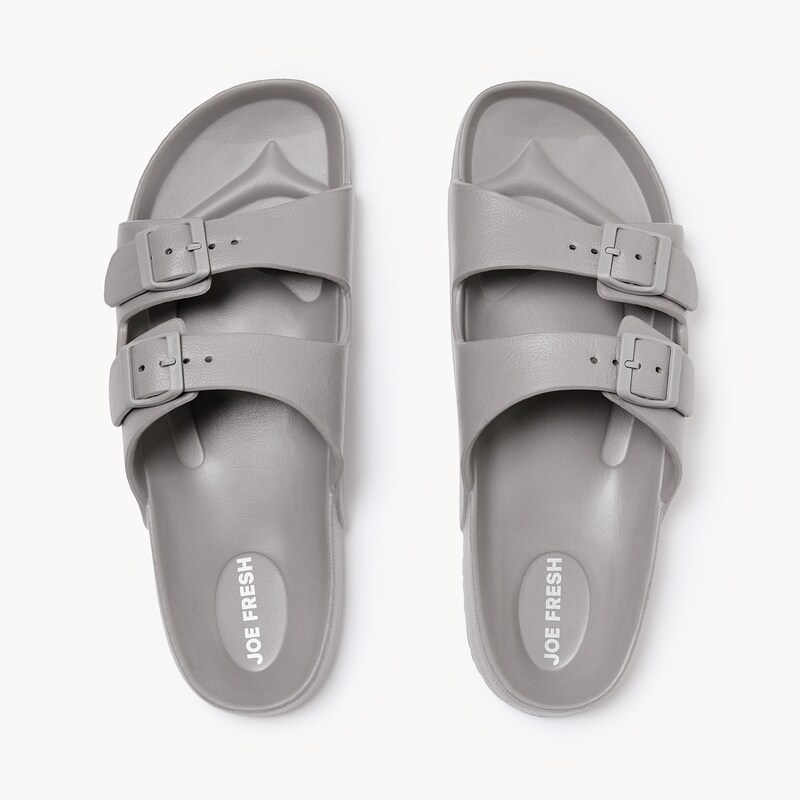 Men's Double Buckle Slides