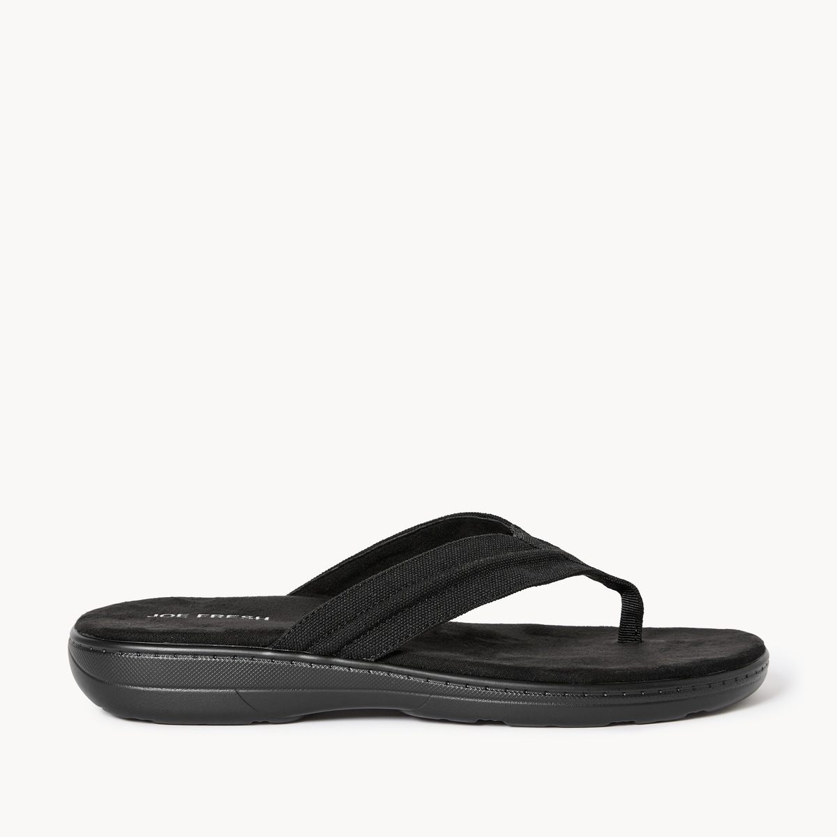 Men's Comfort Flip Flops - Black
