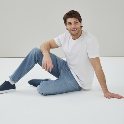 Jean sport SignatureMC Gold Levi Strauss, hommes - Laver Moyen