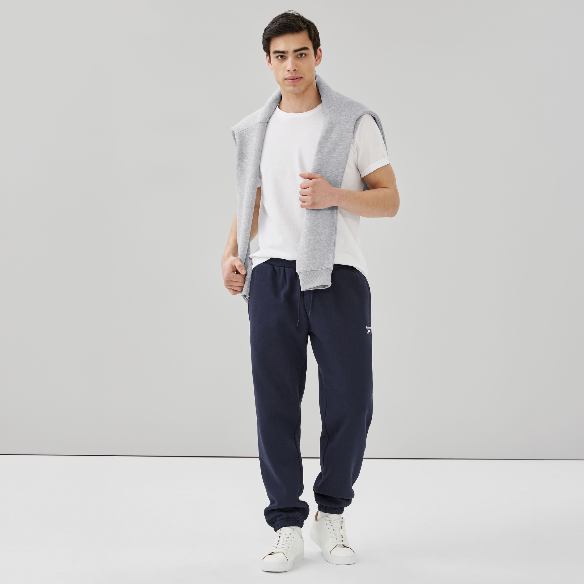 Pantalon molleton Cole à petit logo Reebok, hommes