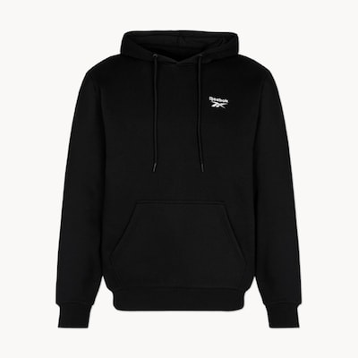 Haut à capuchon Noah à petit logo Reebok, hommes - Noir