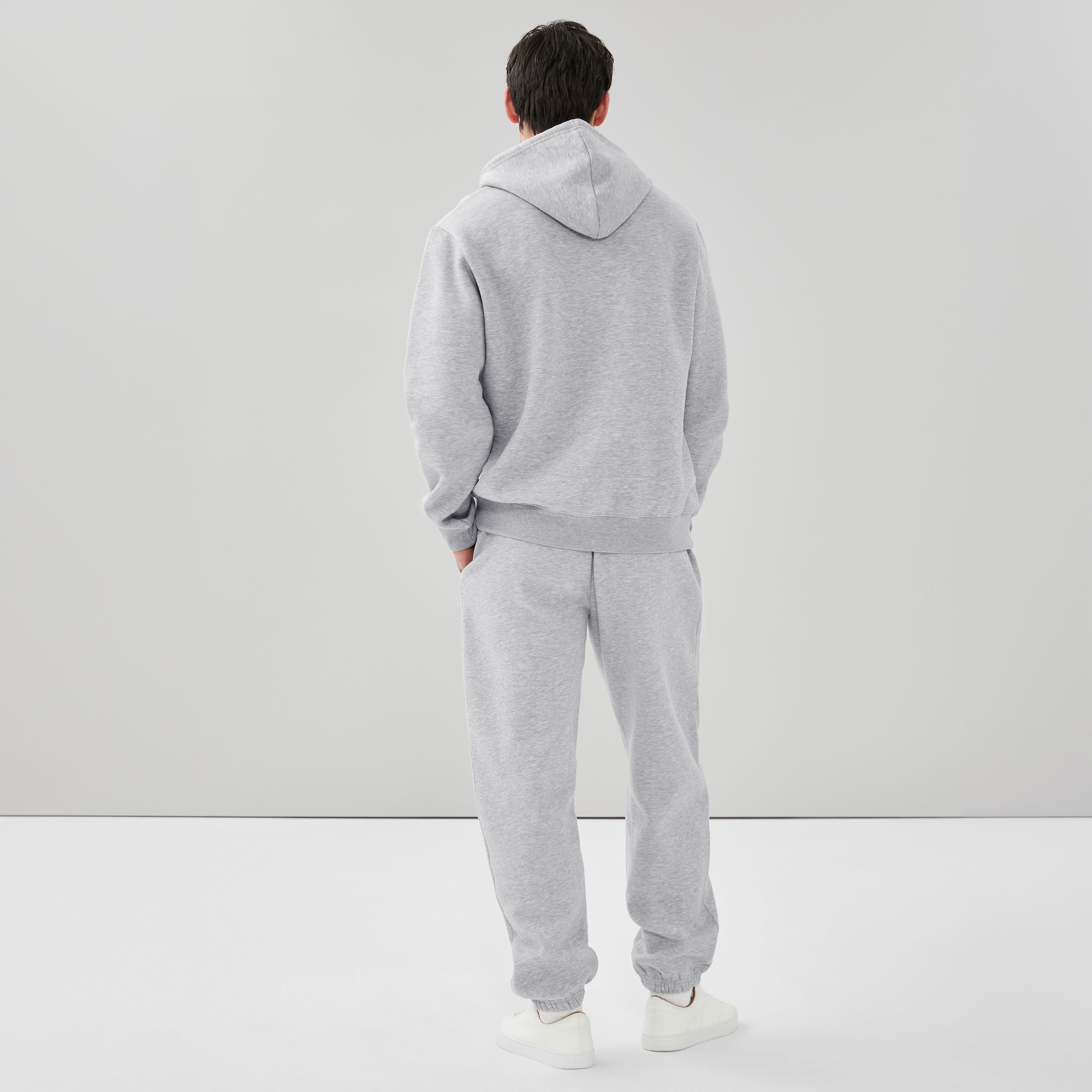 Haut à capuchon Noah à petit logo Reebok, hommes