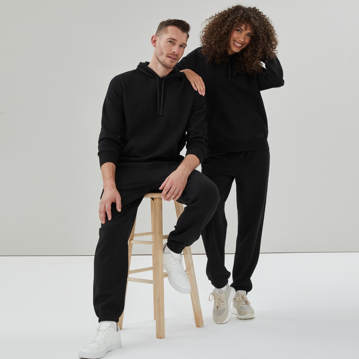 Adult Active Fleece Jogger - Black