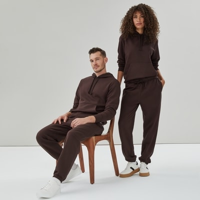 Adult Active Fleece Jogger - Dark Brown