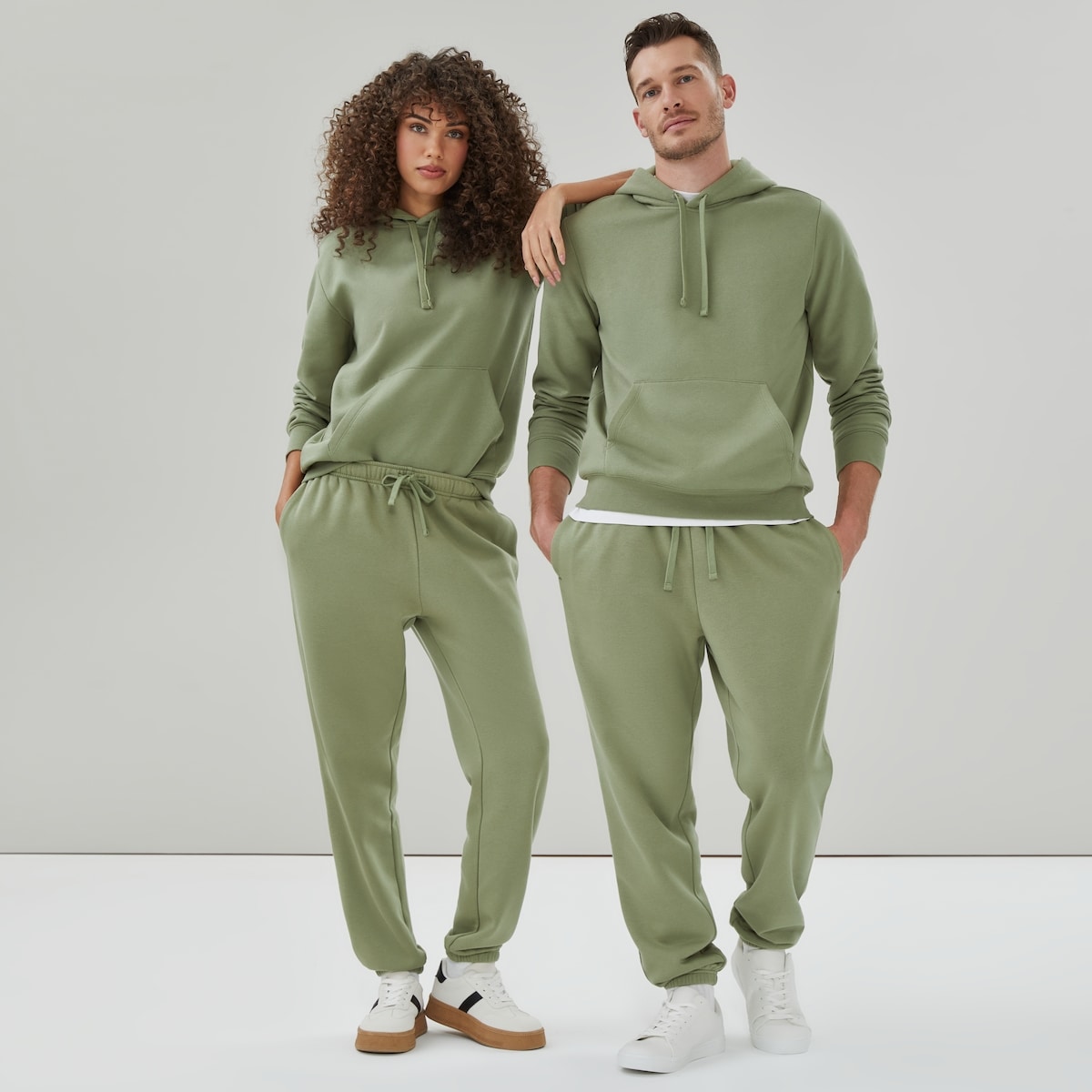 Adult Active Fleece Jogger - Army Green
