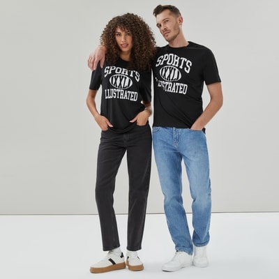 Adult Sports Illustrated T-Shirt - Black
