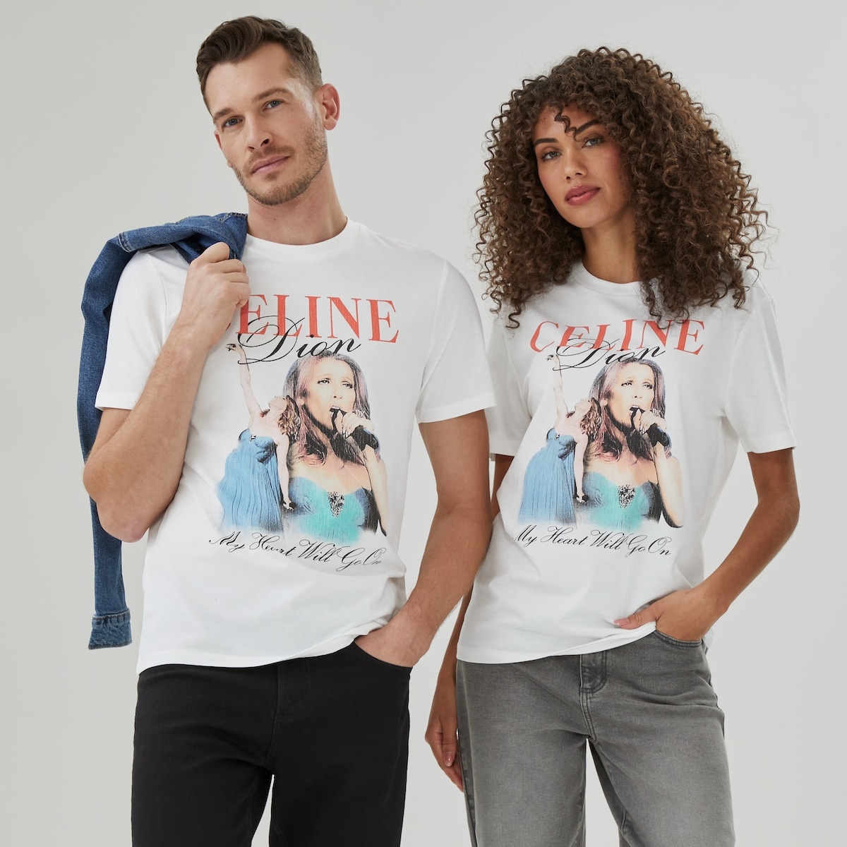 T-shirt Cline Dion pour adultes - Blanc Cass