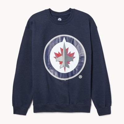 Adult NHL Winnipeg Jets Sweatshirt - Navy
