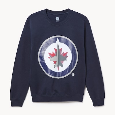 Chandail en molleton LNH Jets de Winnipeg, adultes - Marine