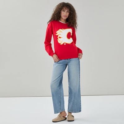 Adult NHL Calgary Flames Sweatshirt - Red