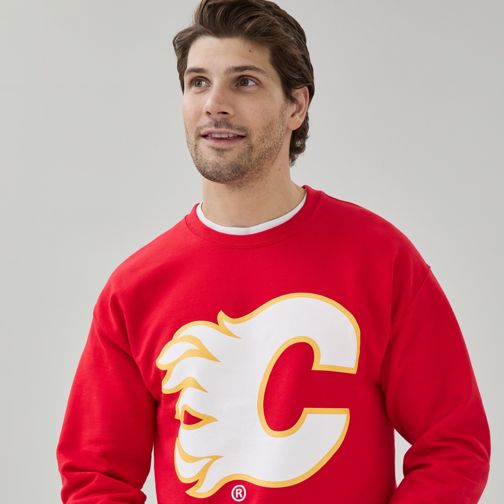 Chandail molleton LNH Flames de Calgary, adultes