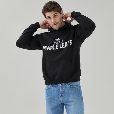 Adult NHL Toronto Maple Leafs Hoodie - Black