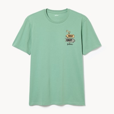 Adult Dr. Seuss Canada Graphic T-Shirt - Green