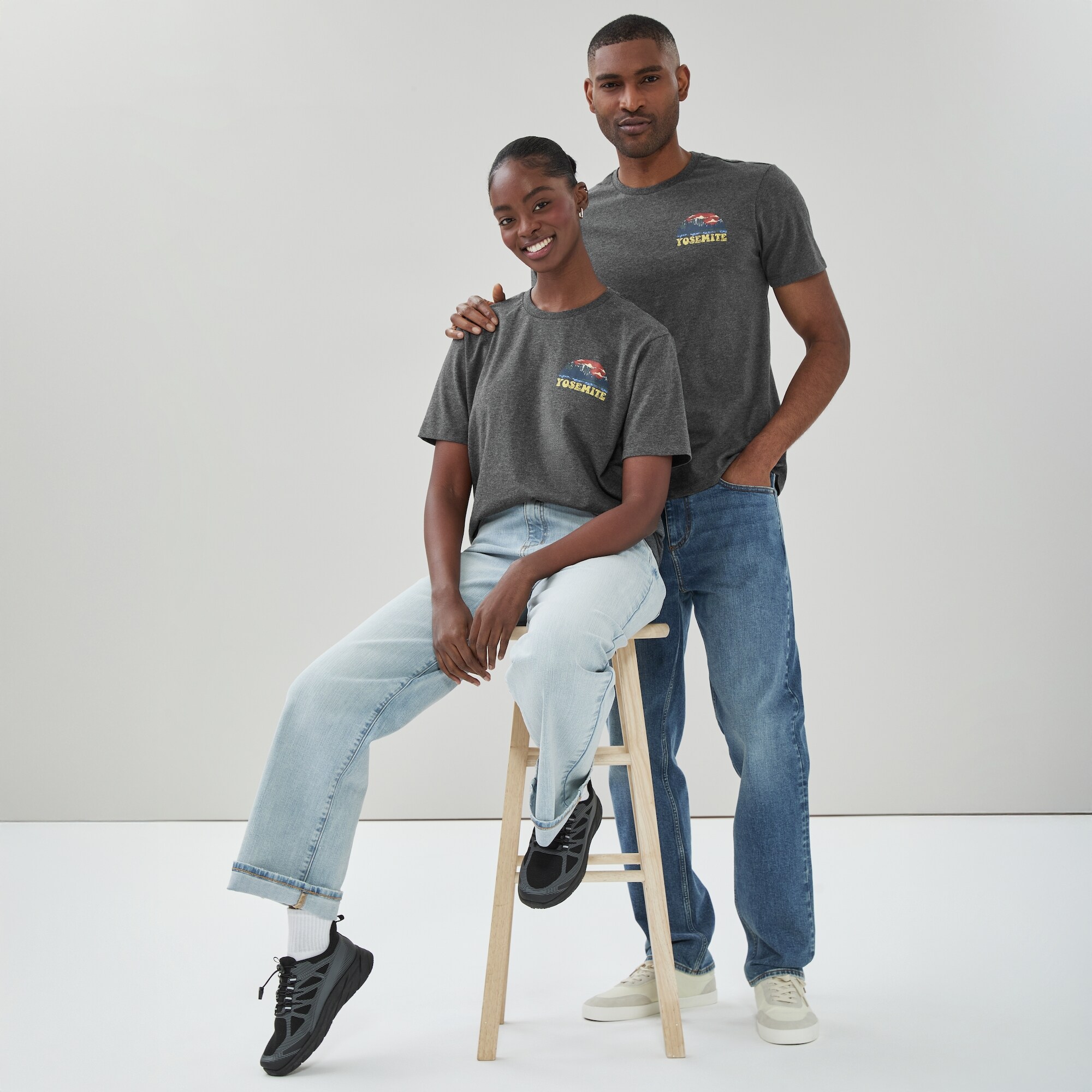 T-shirt imprimé Yosemite pour adultes