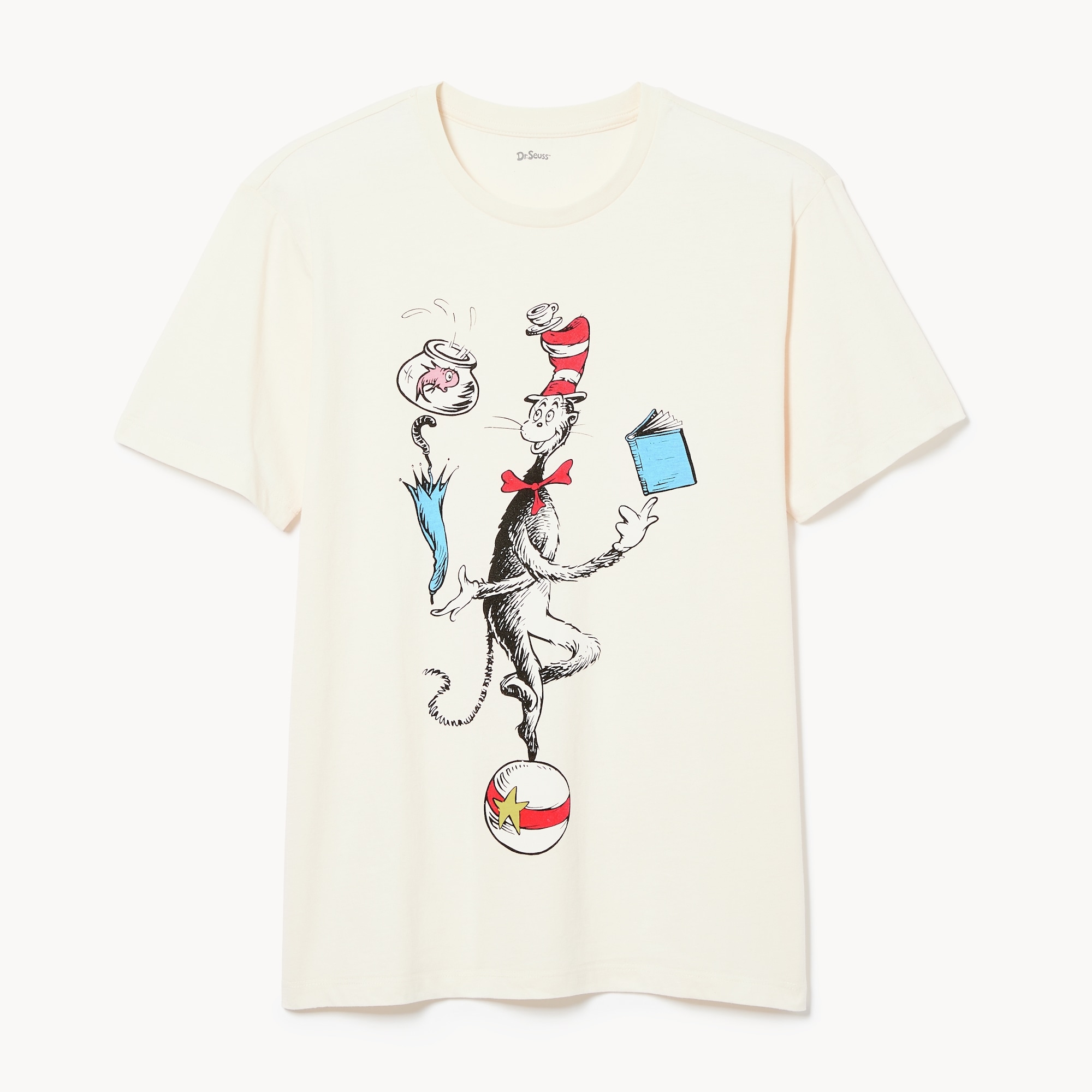 Adult Dr. Seuss Cat in the Hat Graphic T-Shirt