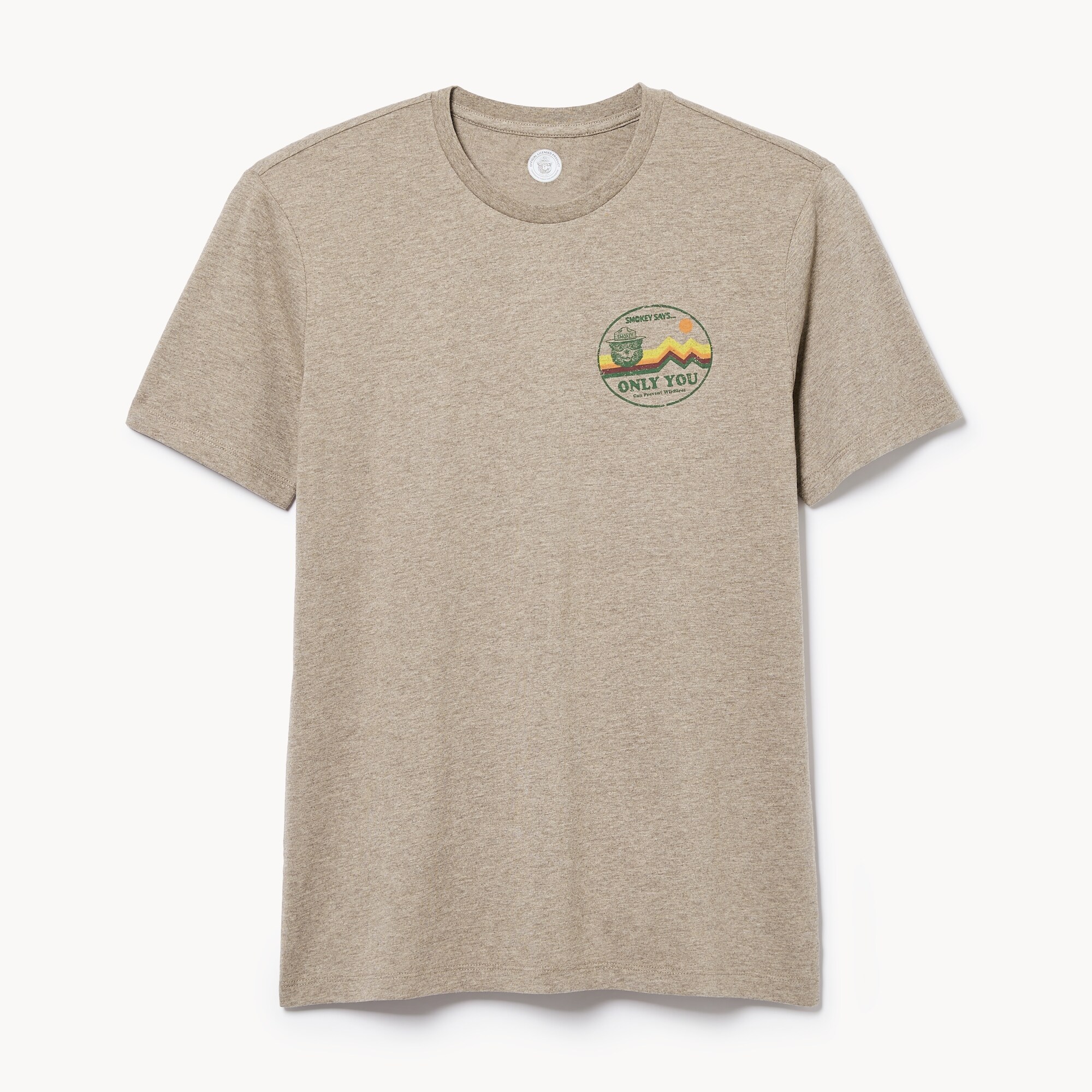 T-shirt imprimé Smokey Bear pour adultes