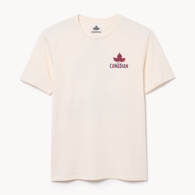 Adult Molson Canadian Graphic T-Shirt - Cream