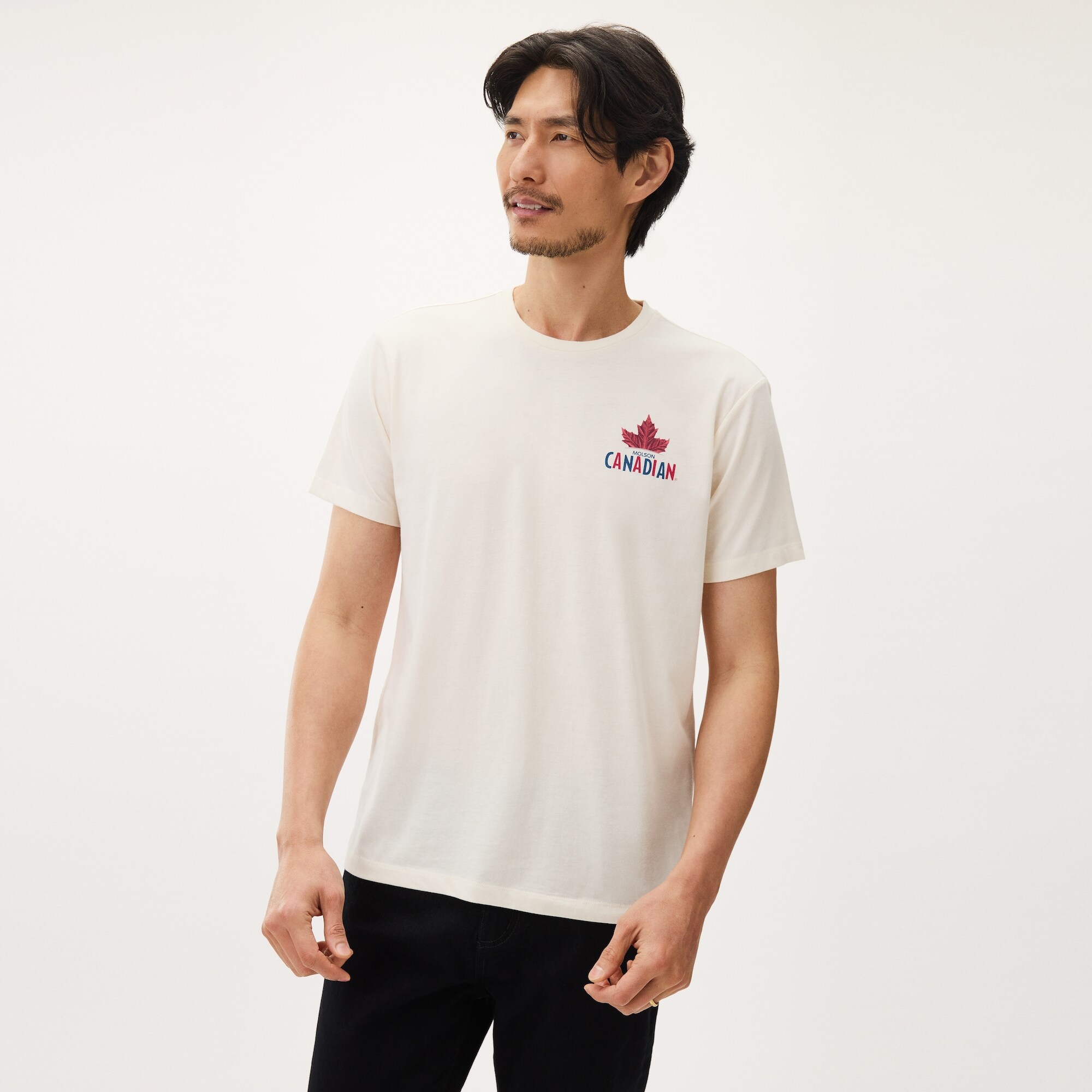 T-shirt imprimé Molson Canadian pour adultes