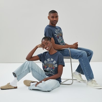 Adult Jasper Graphic T-Shirt - Dark Navy
