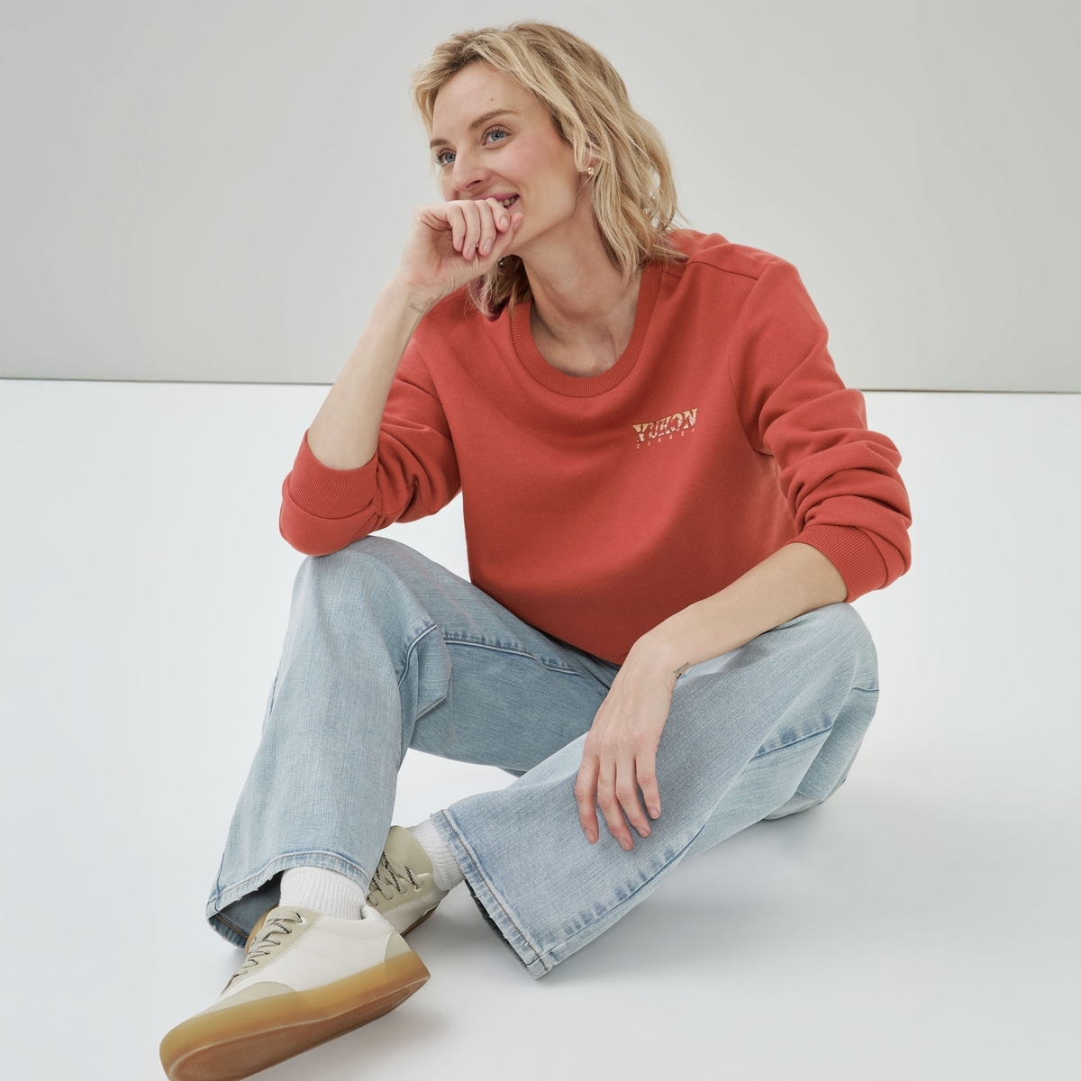 Adult Yukon Graphic Sweatshirt - Red