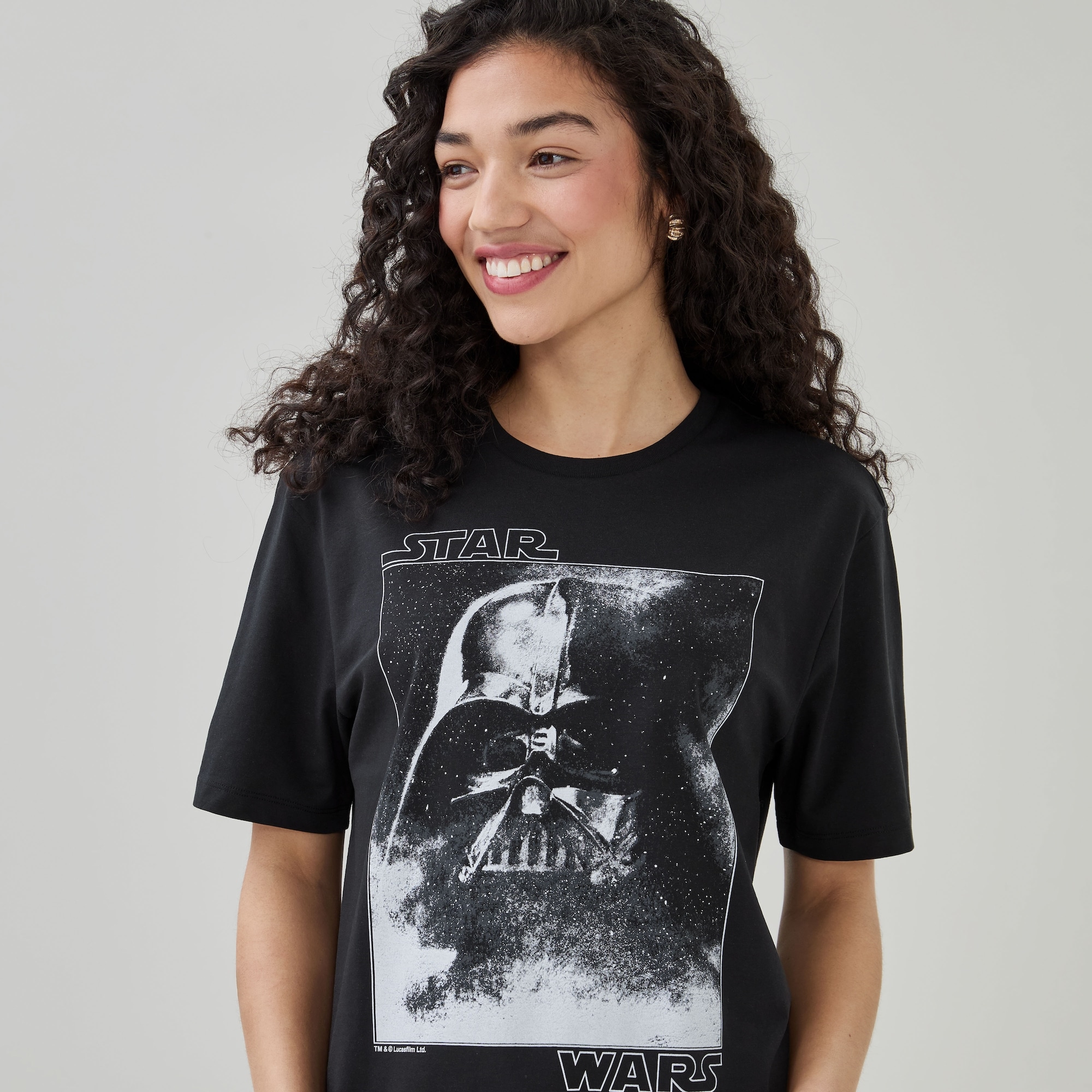 Adult Star Wars Darth Vader T-Shirt in Black from Joe Fresh
