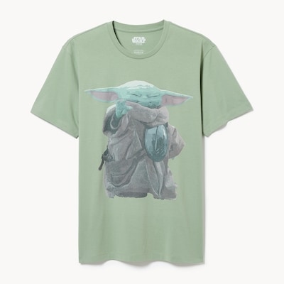Adult Star Wars Grogu T-Shirt - Green