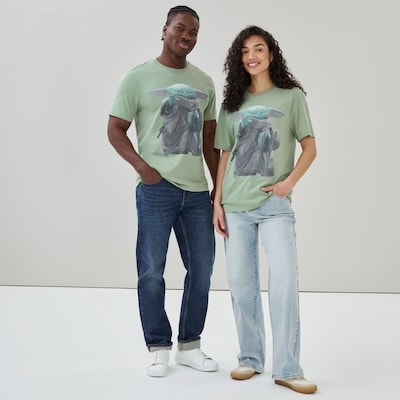 Adult Star Wars Grogu T-Shirt - Green