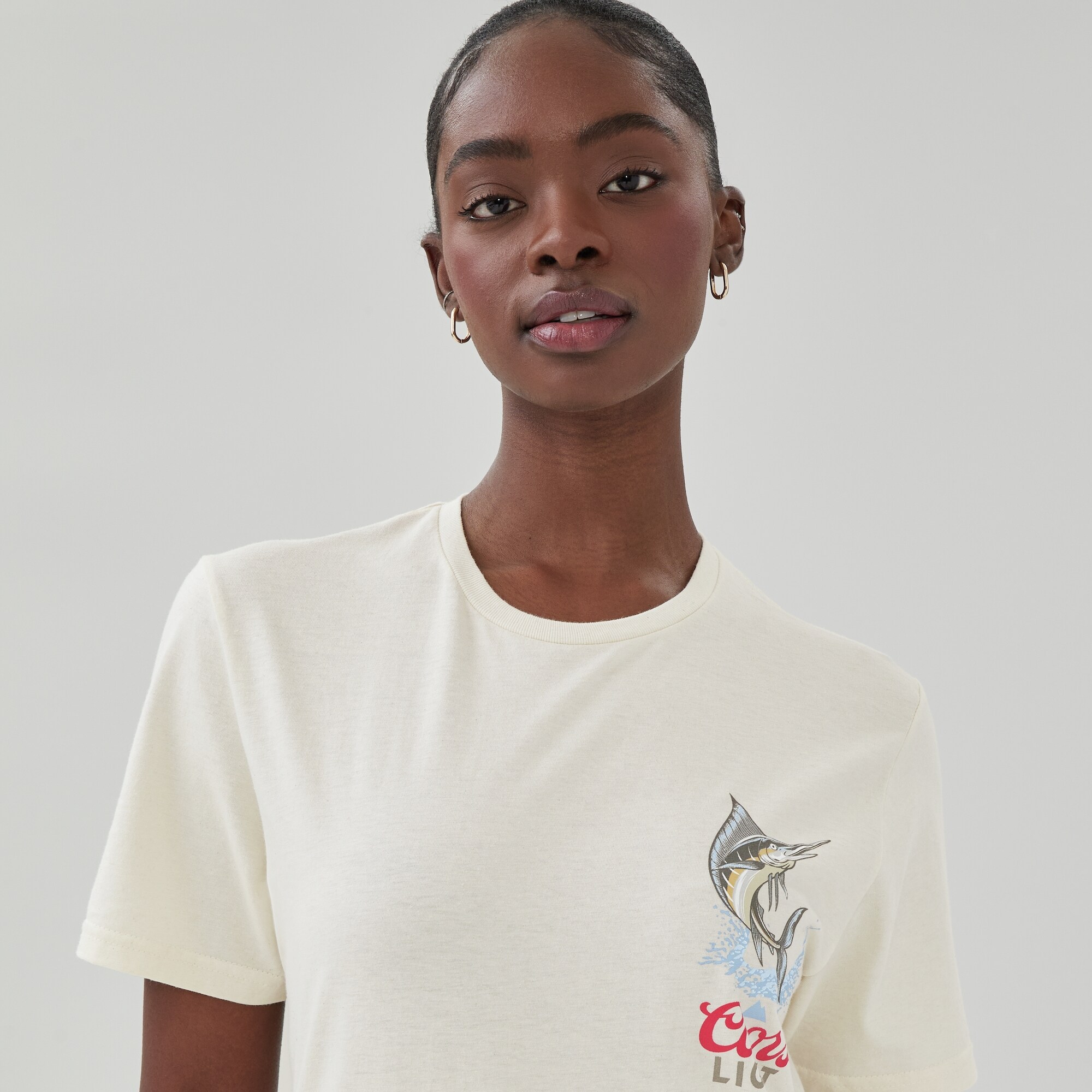 T-shirt imprimé Coors Light pour adultes